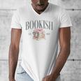 Coquette Bow Book Lover Bookish Coquette Aesthetic Reading Men's V-Neck T-Shirt Coquette Bow Book Lover Bookish Coquette Aesthetic Reading Men's V-Neck T-Shirt