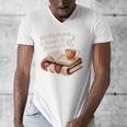 Cozy My Weekend Is Books Blankets Reading Tea Lover Premium Men's V-Neck T-Shirt Cozy My Weekend Is Books Blankets Reading Tea Lover Premium Men's V-Neck T-Shirt