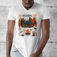 Cozy Reading Cabin Retreat Fall Bookish Autumn Cozy Reader Men's V-Neck T-Shirt Cozy Reading Cabin Retreat Fall Bookish Autumn Cozy Reader Men's V-Neck T-Shirt