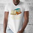 Drink Tea And Read Books Reading Bookworm Literature Men's V-Neck T-Shirt