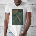 From The Earth To The Moon Book Cover 1874 Premium Men's V-Neck T-Shirt From The Earth To The Moon Book Cover 1874 Premium Men's V-Neck T-Shirt