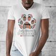 Easily Distracted By Dogs And Books Reading Men's V-Neck T-Shirt Easily Distracted By Dogs And Books Reading Men's V-Neck T-Shirt