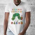 Eric Carle Very Hungry Caterpillar Day Children's Book Men's V-Neck T-Shirt Eric Carle Very Hungry Caterpillar Day Children's Book Men's V-Neck T-Shirt