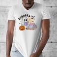 Ghost Reading Halloween Women Teacher Book Lover Men's V-Neck T-Shirt Ghost Reading Halloween Women Teacher Book Lover Men's V-Neck T-Shirt