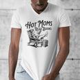 Hot Moms Read Books For Moms Book Lover Men's V-Neck T-Shirt Hot Moms Read Books For Moms Book Lover Men's V-Neck T-Shirt