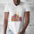 I'm Fine Reading Books Reader Book Lover Librarian Men's V-Neck T-Shirt I'm Fine Reading Books Reader Book Lover Librarian Men's V-Neck T-Shirt