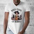 I'm Reading Halloween Witch Book Lover Men's V-Neck T-Shirt I'm Reading Halloween Witch Book Lover Men's V-Neck T-Shirt