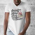 Imagine Being Afraid Of Drag Queens & Books Equality Men's V-Neck T-Shirt