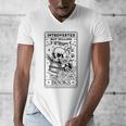Introverted BUT Willing To Discuss Books Book Lover Men's V-Neck T-Shirt