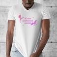 It's Too Nonfictiony Outside Bookish Men's V-Neck T-Shirt