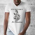 It's Not Smut It's Literature Smut Book Reader Men's V-Neck T-Shirt