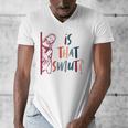 Jesus God Smut Reader Smut Reading Book Is That Smut Men's V-Neck T-Shirt