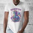 Just a Girl Who Loves Dragons And Books Men's V-Neck T-Shirt