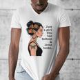 Just a Girl Who Has Tattoos And Love Books Tattooed Inked Men's V-Neck T-Shirt Just a Girl Who Has Tattoos And Love Books Tattooed Inked Men's V-Neck T-Shirt
