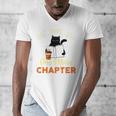 Just One More Chapter Fun Cat Coffee Reading Book Premium Tri-Blend Men's V-Neck T-Shirt Just One More Chapter Fun Cat Coffee Reading Book Premium Tri-Blend Men's V-Neck T-Shirt