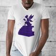 Kawaii Fairy Bookish Book Lover Library Read Men's V-Neck T-Shirt