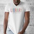 Library Squad Librarian Book Lover Bookworm Men's V-Neck T-Shirt Library Squad Librarian Book Lover Bookworm Men's V-Neck T-Shirt
