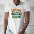 Lifting To Hold More Books Weightlifting Workout Gym Lover Men's V-Neck T-Shirt Lifting To Hold More Books Weightlifting Workout Gym Lover Men's V-Neck T-Shirt