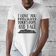 I Love You To The Bookstore And Back Men's V-Neck T-Shirt I Love You To The Bookstore And Back Men's V-Neck T-Shirt