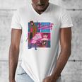 Marvel X-Men '97 Vintage Classic Gambit Comic Book Panels Men's V-Neck T-Shirt