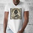 Poirot Mystery Books Vintage Detective Premium Tri-Blend Men's V-Neck T-Shirt