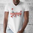 Poppy Field Wizard Of Oz Cowardly Brave Lion Book Men's V-Neck T-Shirt Poppy Field Wizard Of Oz Cowardly Brave Lion Book Men's V-Neck T-Shirt