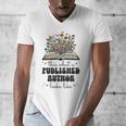 This Is What A Published Author Looks Like Book Writer Men's V-Neck T-Shirt