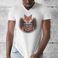 I Read Banned Books Sly Fox Reading Books Men's V-Neck T-Shirt