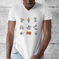 Read Book Characters I Can Do Hard Things Back To School Men's V-Neck T-Shirt Read Book Characters I Can Do Hard Things Back To School Men's V-Neck T-Shirt