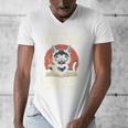 i Read Books And i Know Things Cat Reading Cat Coffee Books Men's V-Neck T-Shirt i Read Books And i Know Things Cat Reading Cat Coffee Books Men's V-Neck T-Shirt