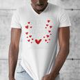 Read Your Heart Out Valentine Book Lover Reading Teacher Men's V-Neck T-Shirt Read Your Heart Out Valentine Book Lover Reading Teacher Men's V-Neck T-Shirt