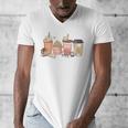 Reading Tea Coffee And Books Men's V-Neck T-Shirt Reading Tea Coffee And Books Men's V-Neck T-Shirt