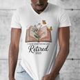 Retired 2025 A New Chapter Begins Retirement Teacher Book Men's V-Neck T-Shirt Retired 2025 A New Chapter Begins Retirement Teacher Book Men's V-Neck T-Shirt