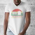 Retro Easily Distracted By Cameras & Books Photography Men's V-Neck T-Shirt