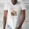Retro North Pole Reading Club Hot Cocoa Book Lovers Xmas Men's V-Neck T-Shirt Retro North Pole Reading Club Hot Cocoa Book Lovers Xmas Men's V-Neck T-Shirt