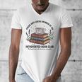 Retro Proud Introverted Book Club Anti Social Reader Men's V-Neck T-Shirt Retro Proud Introverted Book Club Anti Social Reader Men's V-Neck T-Shirt