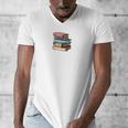 Retro Sometimes I Think I Read Too Much For Book Lover Men's V-Neck T-Shirt