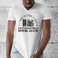 Retro I Tried To Form A Gang But It Turned Into A Book Club Men's V-Neck T-Shirt Retro I Tried To Form A Gang But It Turned Into A Book Club Men's V-Neck T-Shirt