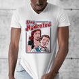 Retro Vampire Book Cover Style Stay Hydrated Halloween Men's V-Neck T-Shirt