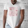 Romance Book Tropes Men's V-Neck T-Shirt Romance Book Tropes Men's V-Neck T-Shirt