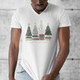Seasons Readings Christmas Tree Book Lover Men's V-Neck T-Shirt