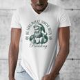 He Sees What You'Ve Been Reading Bookish Christmas Men's V-Neck T-Shirt He Sees What You'Ve Been Reading Bookish Christmas Men's V-Neck T-Shirt