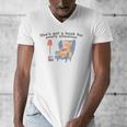 She's Got A Book For Every Situation Men's V-Neck T-Shirt