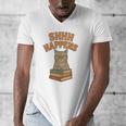 SHHH Happens Librarian Cat Books Library Men's V-Neck T-Shirt