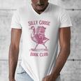 Silly Goose Book Club Men's V-Neck T-Shirt