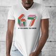 Six Seven 67 If You Know You Know 6 7 Reading Books Men's V-Neck T-Shirt