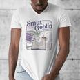 Smut Goblin Reading Club Book Lover Dark Academia Men's V-Neck T-Shirt