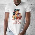 Smutty Spicy Book Reader Spread Those Pages Like A Good Girl Men's V-Neck T-Shirt