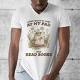 Stay At My Pad And Read Books Frog Introvert Reading Men's V-Neck T-Shirt Stay At My Pad And Read Books Frog Introvert Reading Men's V-Neck T-Shirt