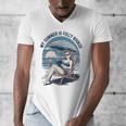 My Summer Is Fully Booked Fun Girls Summer Book Lovers Men's V-Neck T-Shirt